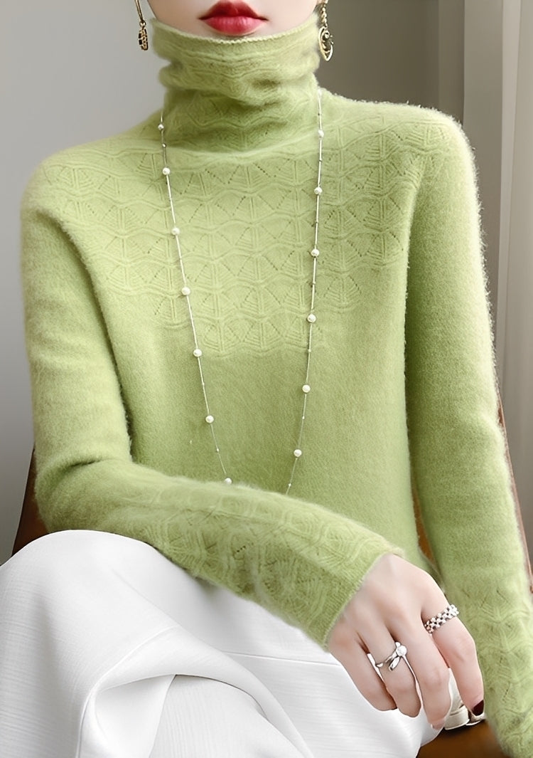 Michaela - Eleganter, weicher Damen-Rollkragenpullover