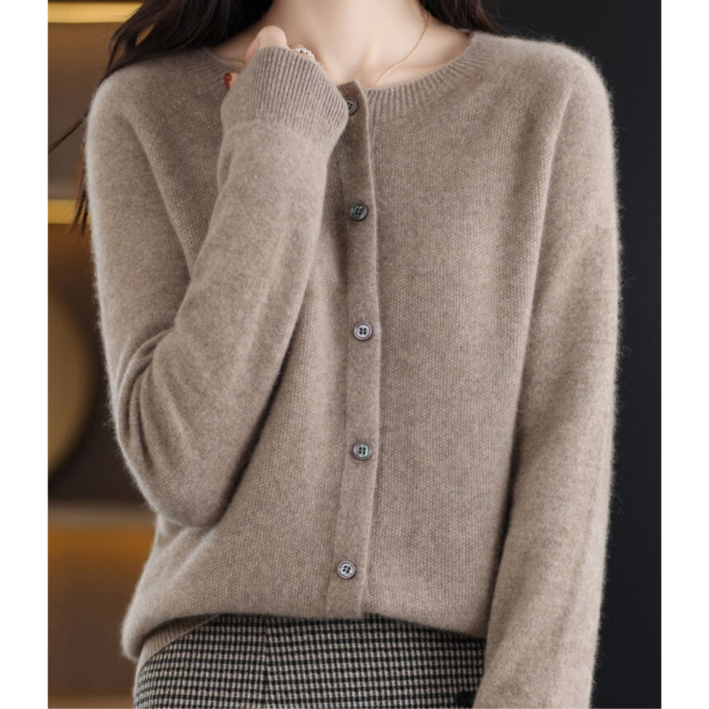 Aubry - Soft Cardigan made of Noble Wool