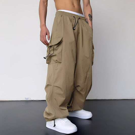 Kaleb - Modische Baggy-Cargohose für Herren