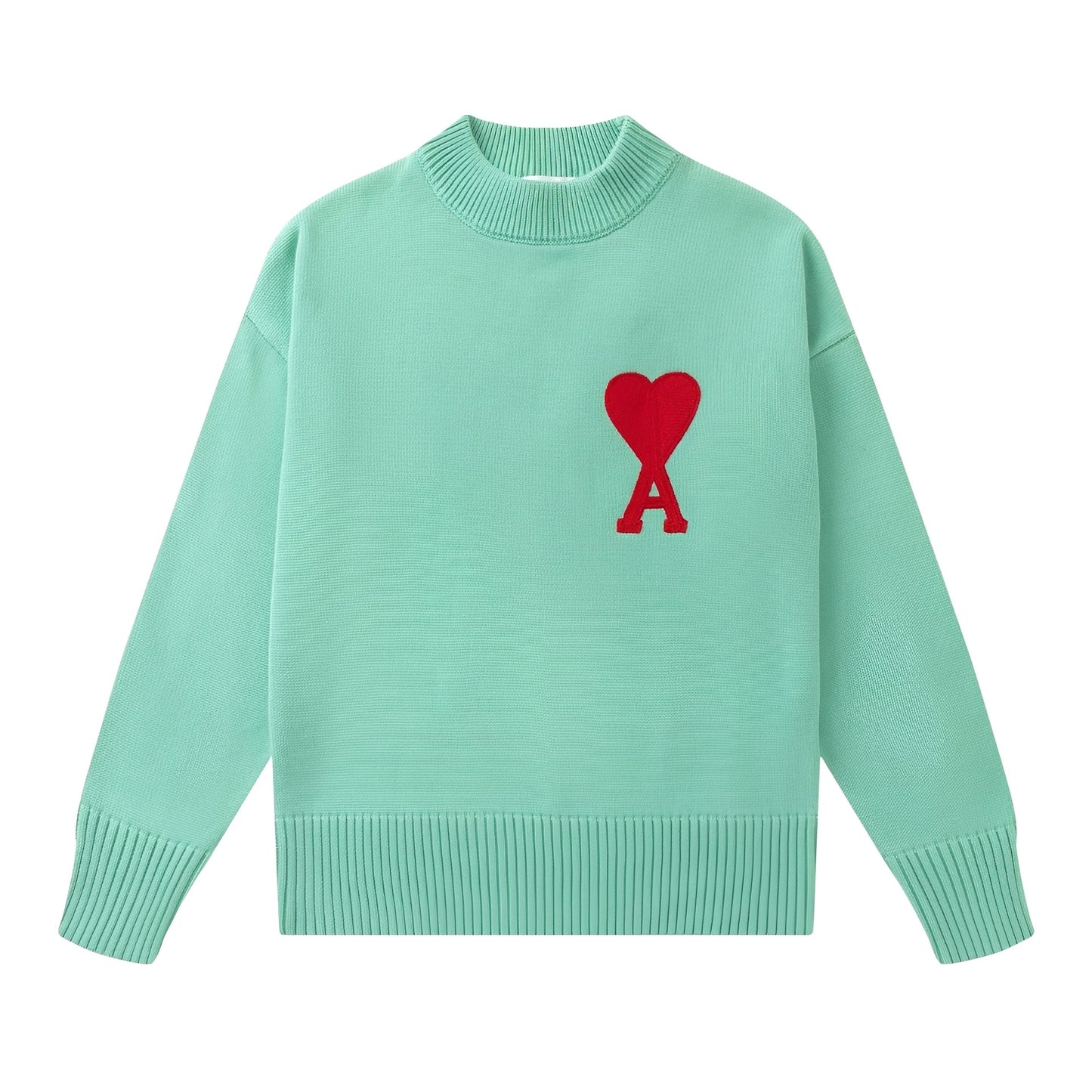 Darden - Einfacher Sweater für Herren mit Herzmotiv