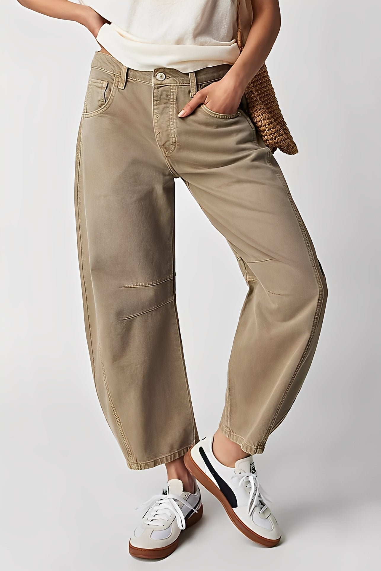 Jocelyn - Damenjeans mit lockerem Sitz und leichtem Stoff