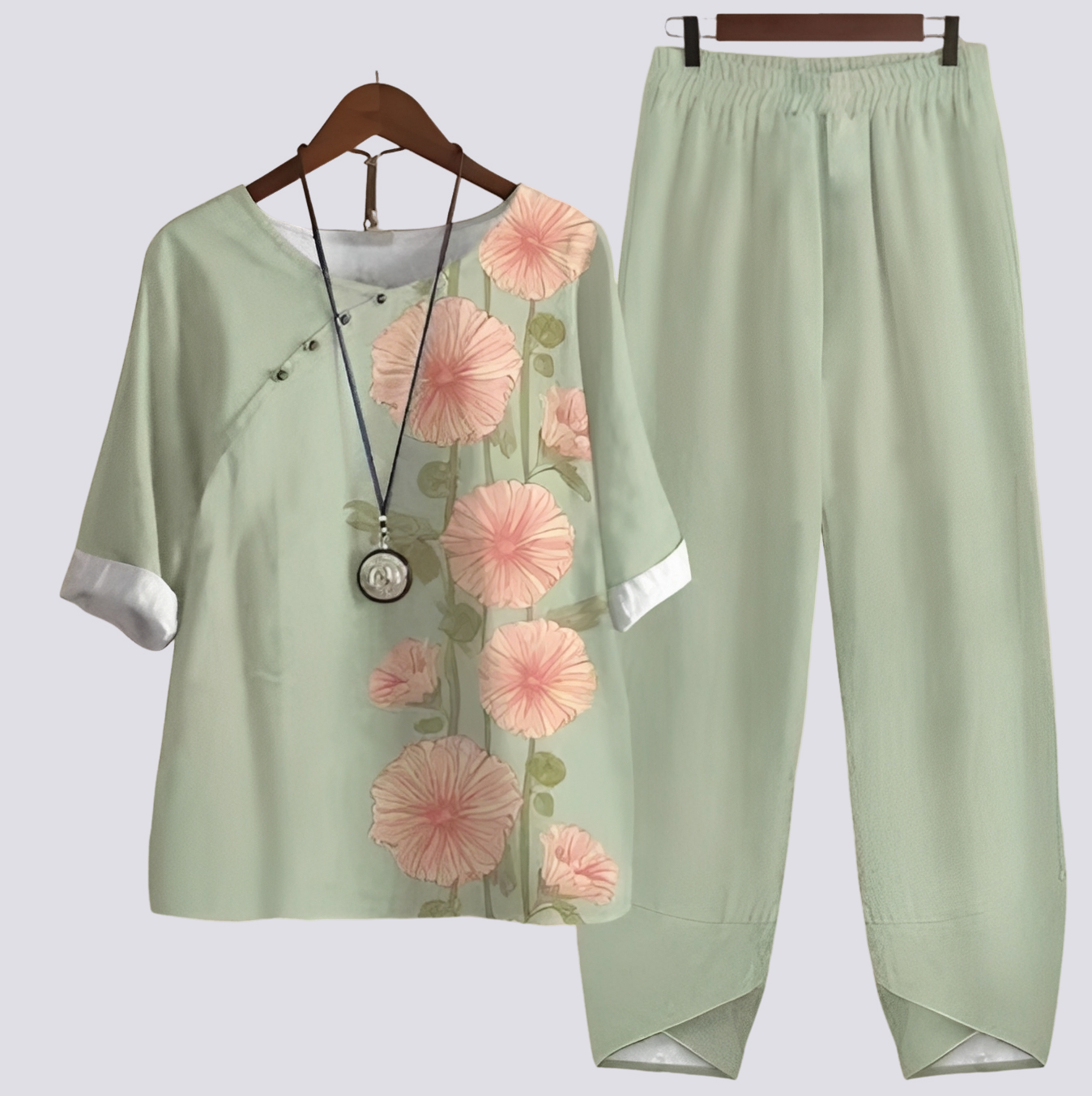 Jodie - Elegantes und gemütliches Damen-Set mit Muster