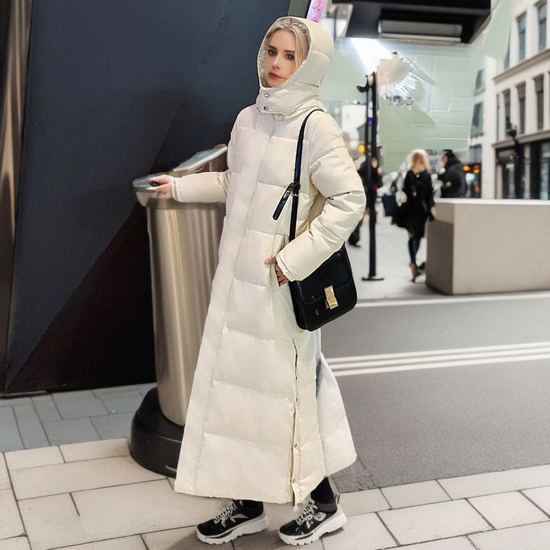 Paris – Weite Winterjacke Lang