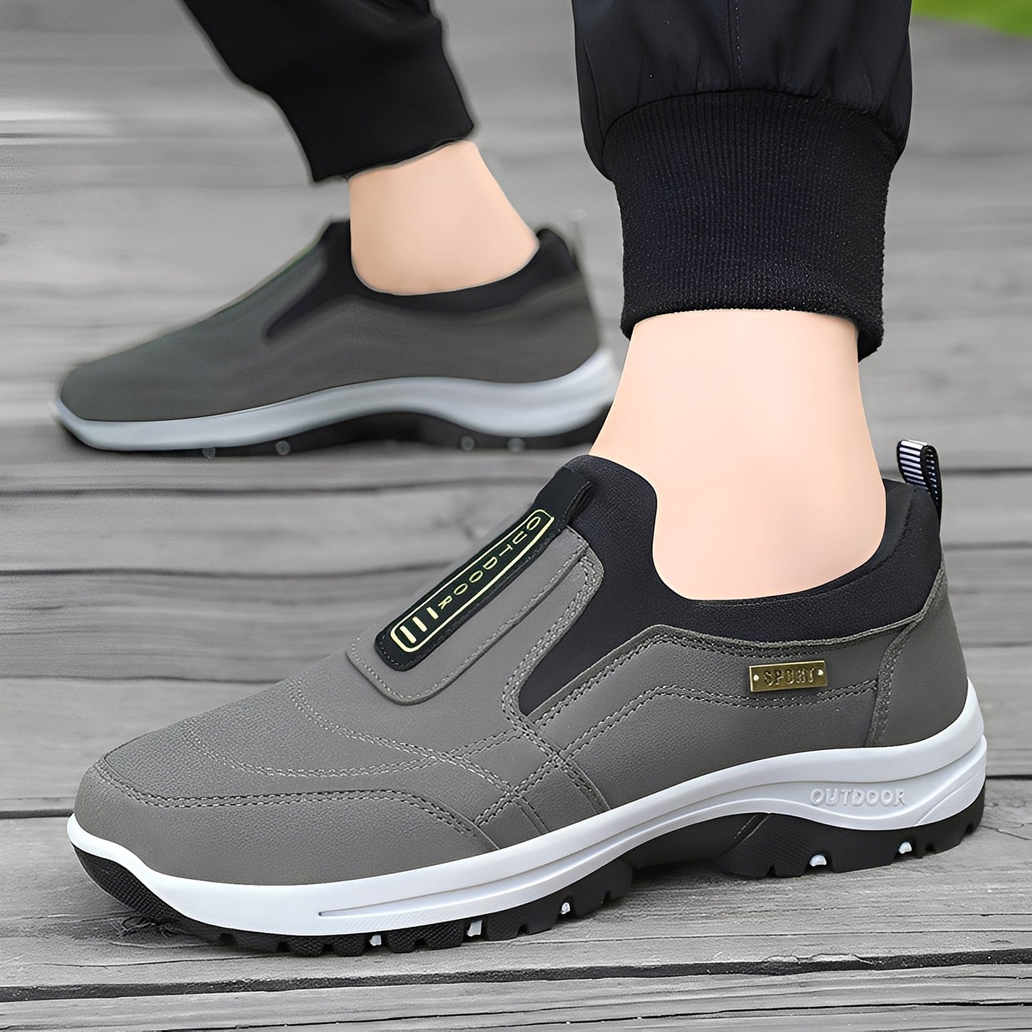 Cyril - Bequeme Herren-Schuhe aus atmungsaktivem Netz