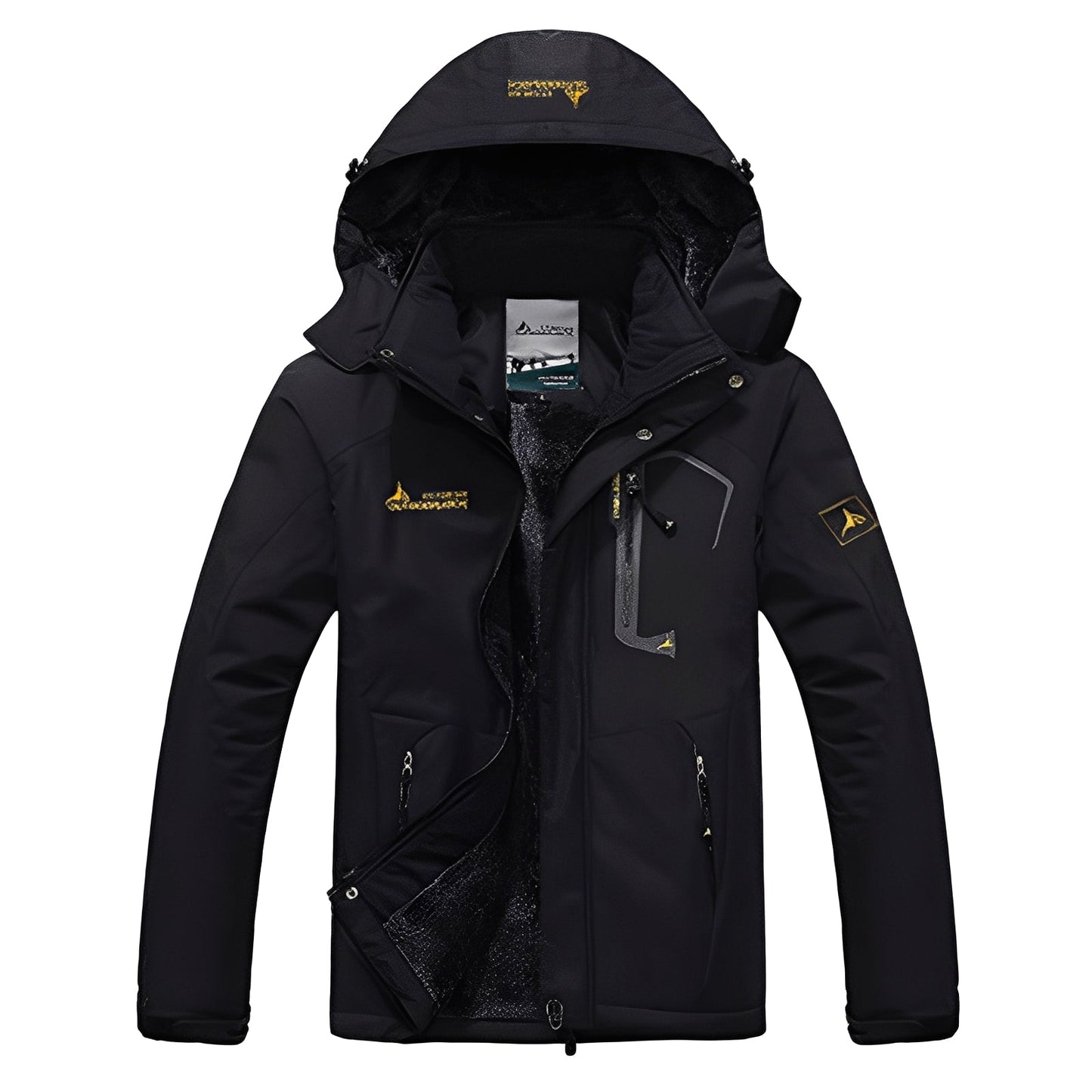 Maynard - Stilvolle Herren-Hoodie-Jacke mit Windschutz