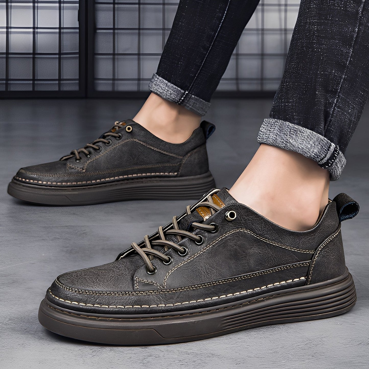 Damion - Klassische Lederschuhe für Herren