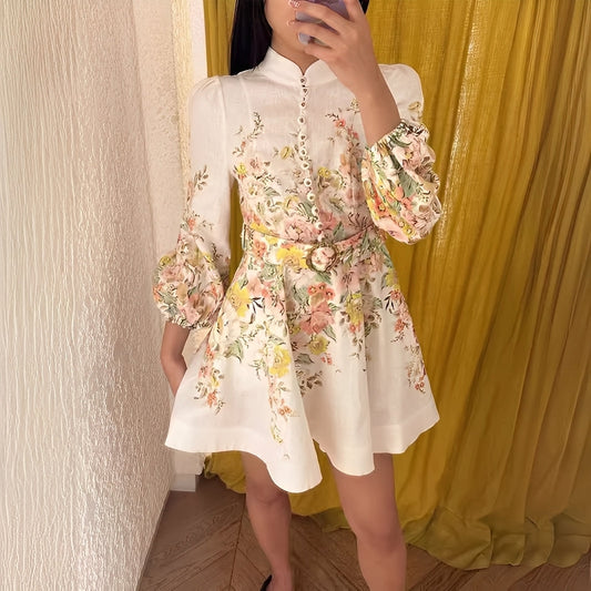 Debra - Schickes Minikleid mit Knöpfen für Damen