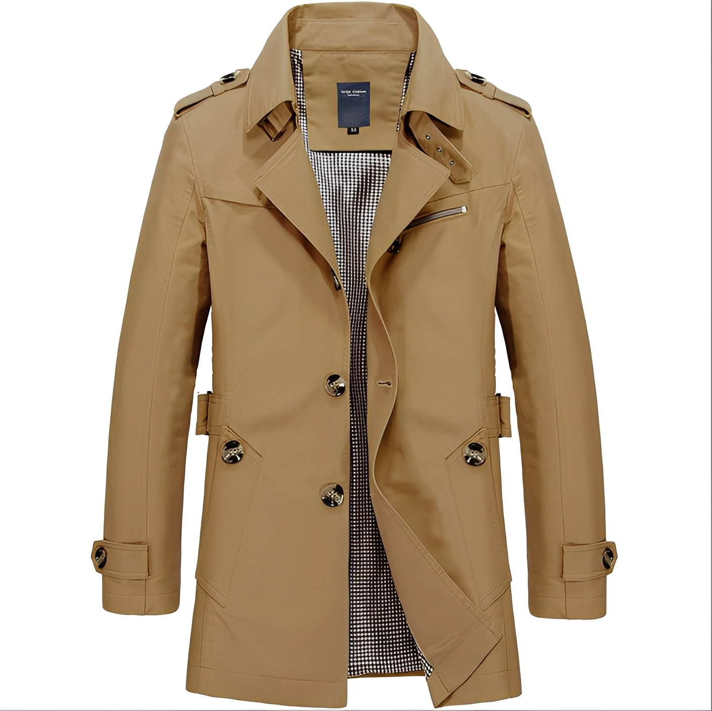 Harry - Bequeme, mittellange Herrenwindjacke