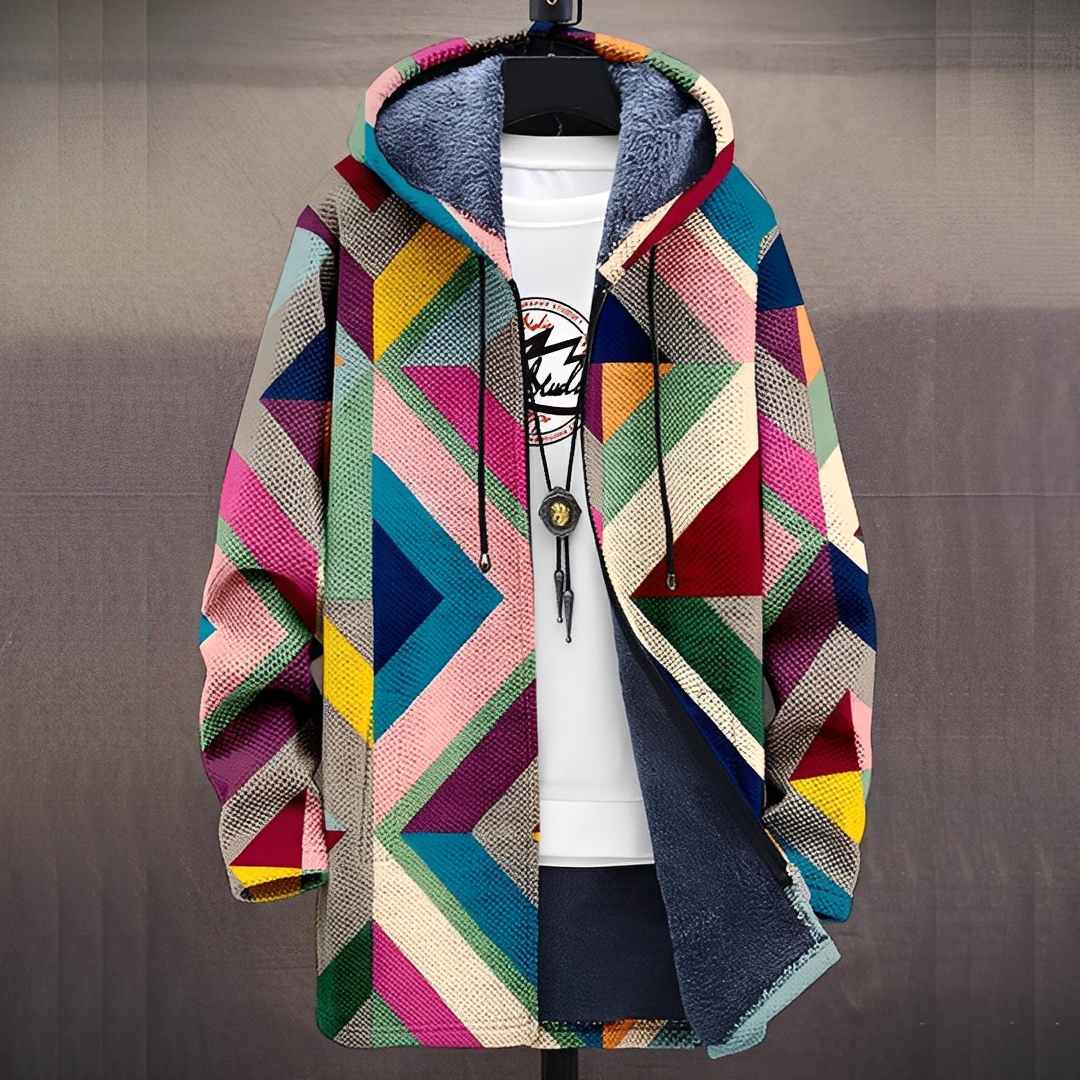 Nolann - Herren-Cardigan mit Digitaldruck