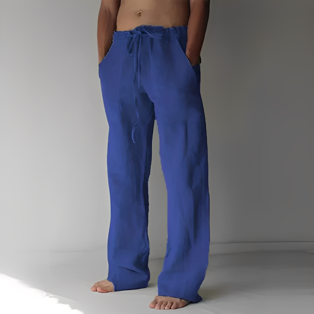 Kirk - Weite Hose mit modischer Kordel für Herren