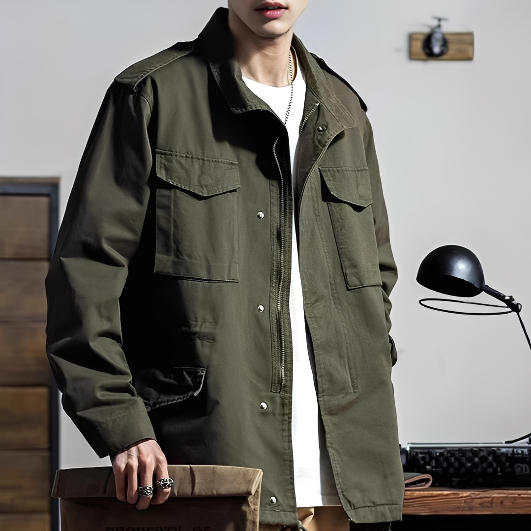 Aarne - Herrenjacke mit vielen Taschen, lässig