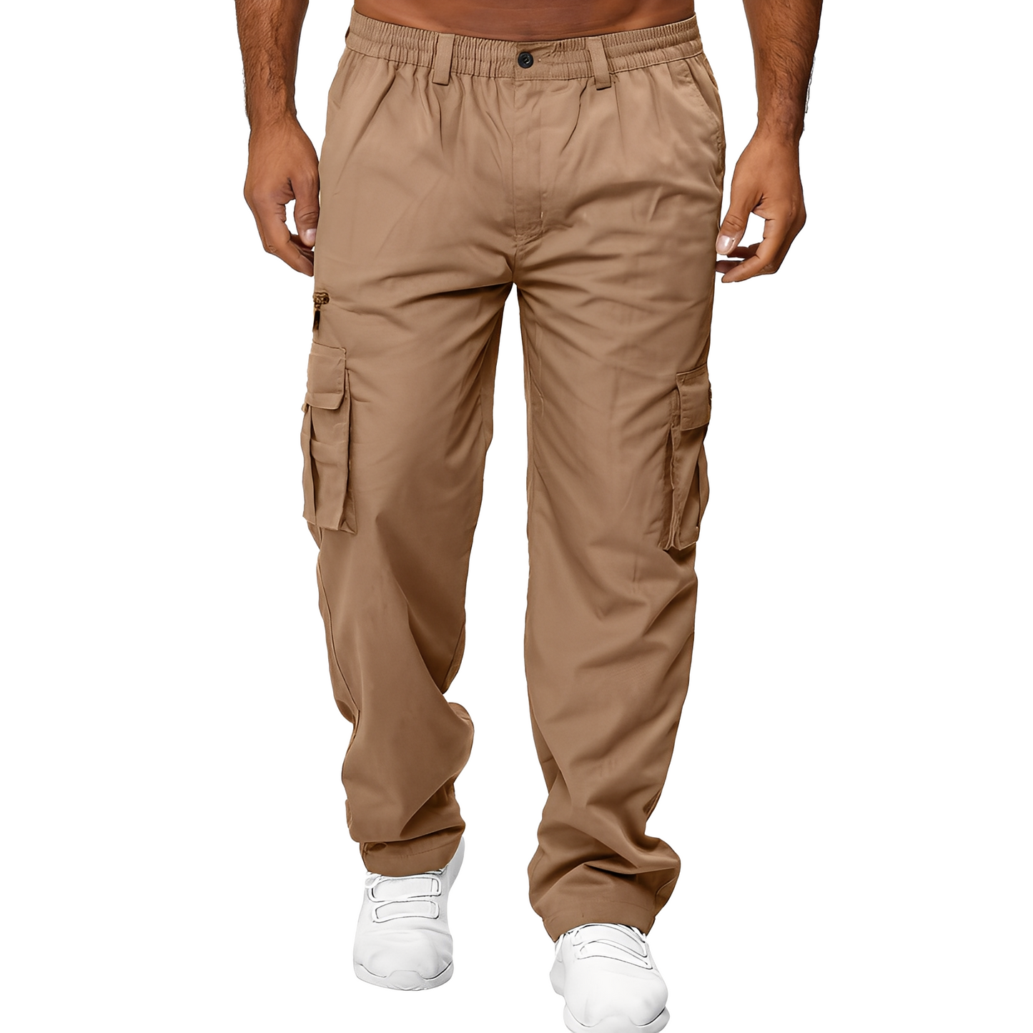 Randolf - Bequem weite Cargo-Hose für Männer