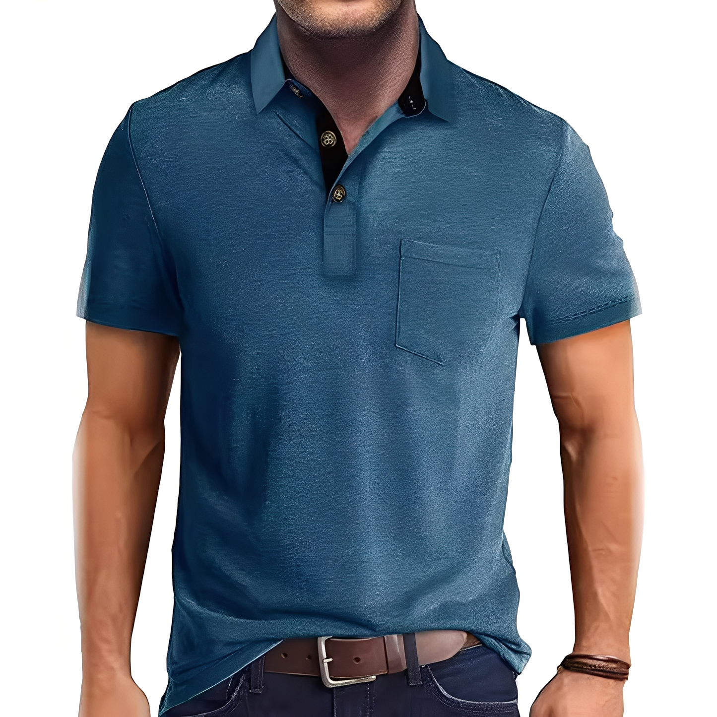 Abner - Traditionelles Herren-Poloshirt mit kurzen Ärmeln