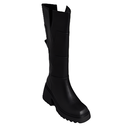 Madelaine - Komfortable und haltbare Lederstiefel mit Reißverschluss für Damen