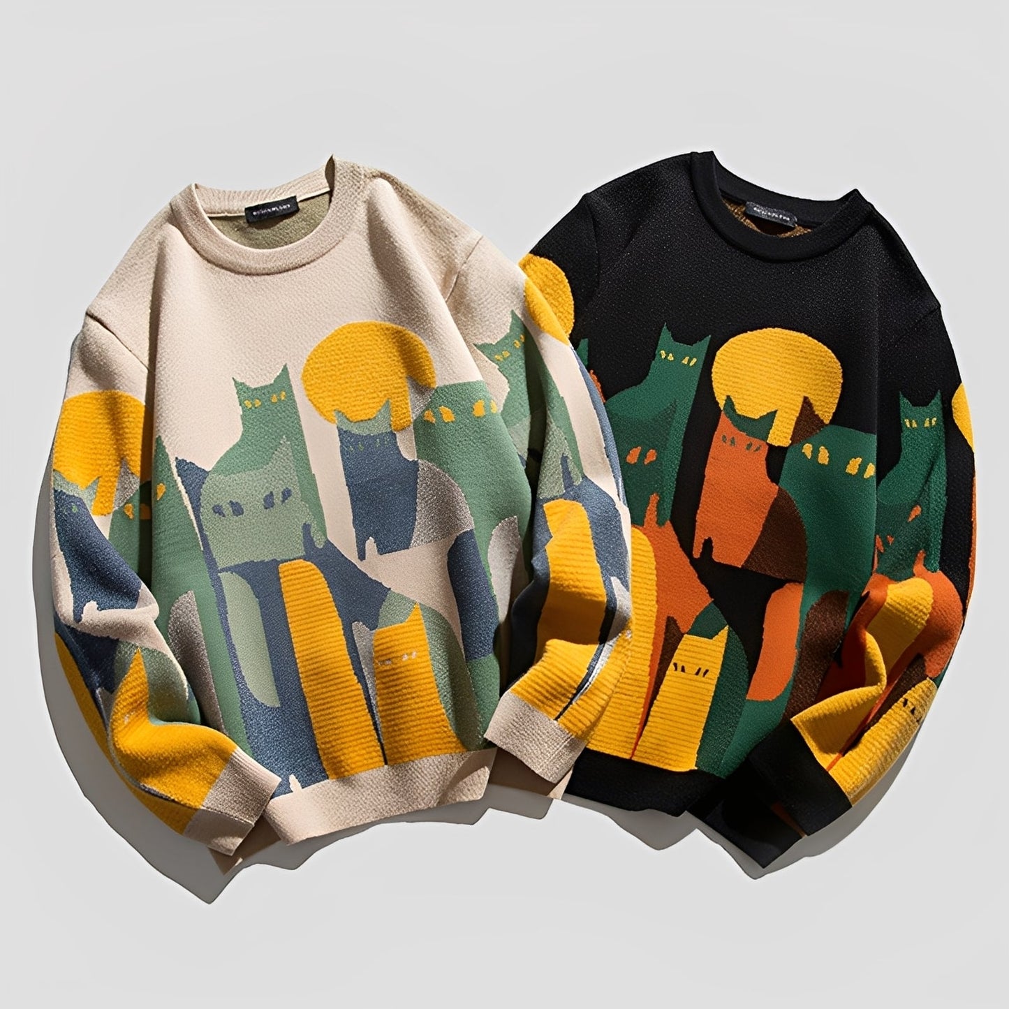 Davin - Modischer Pullover mit Print für Herren