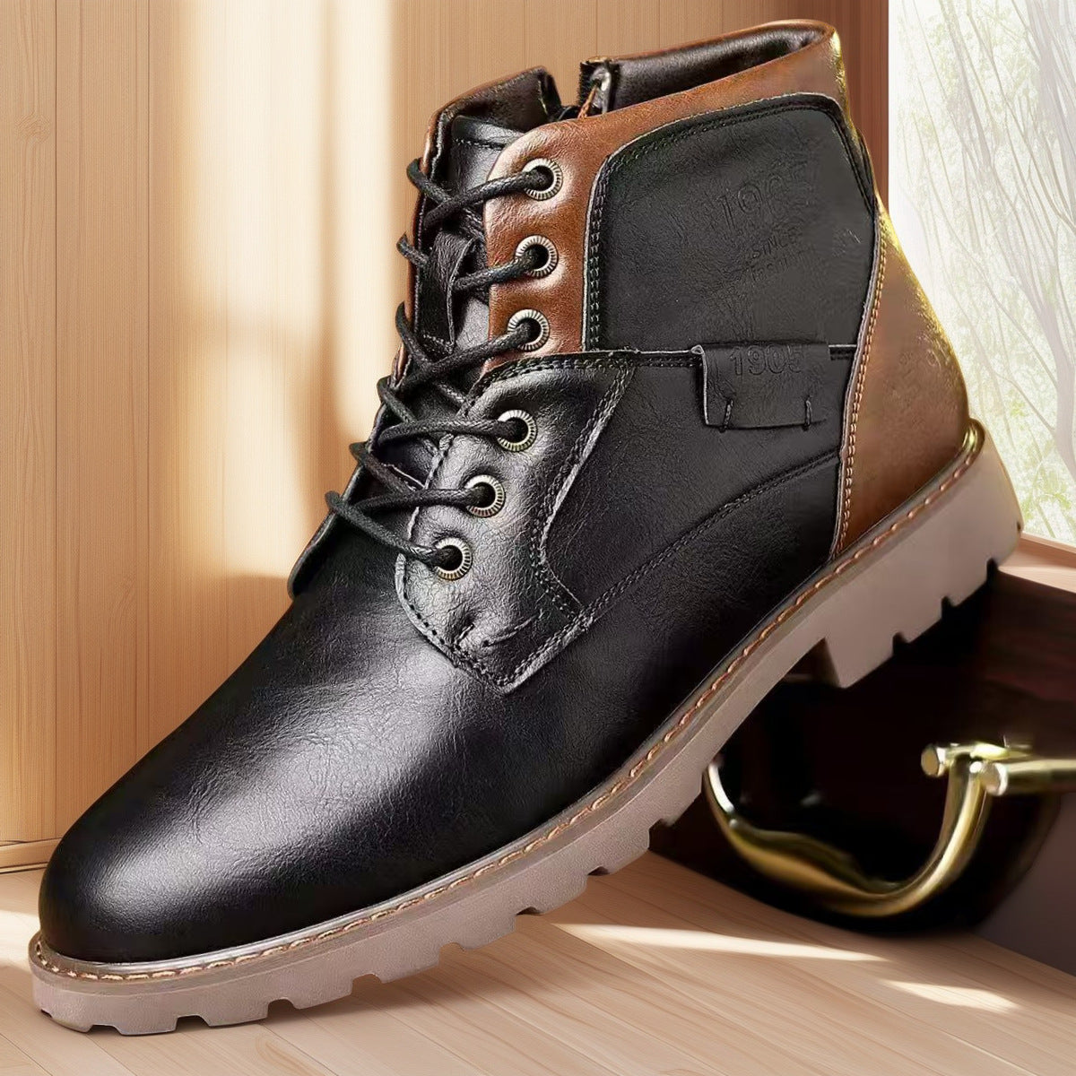 Antony - Herrenschuhe mit modernem Reißverschluss