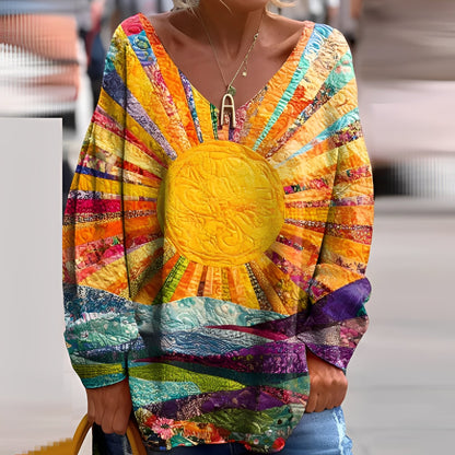 Sidonie - Farbenfrohe Bluse für Damen