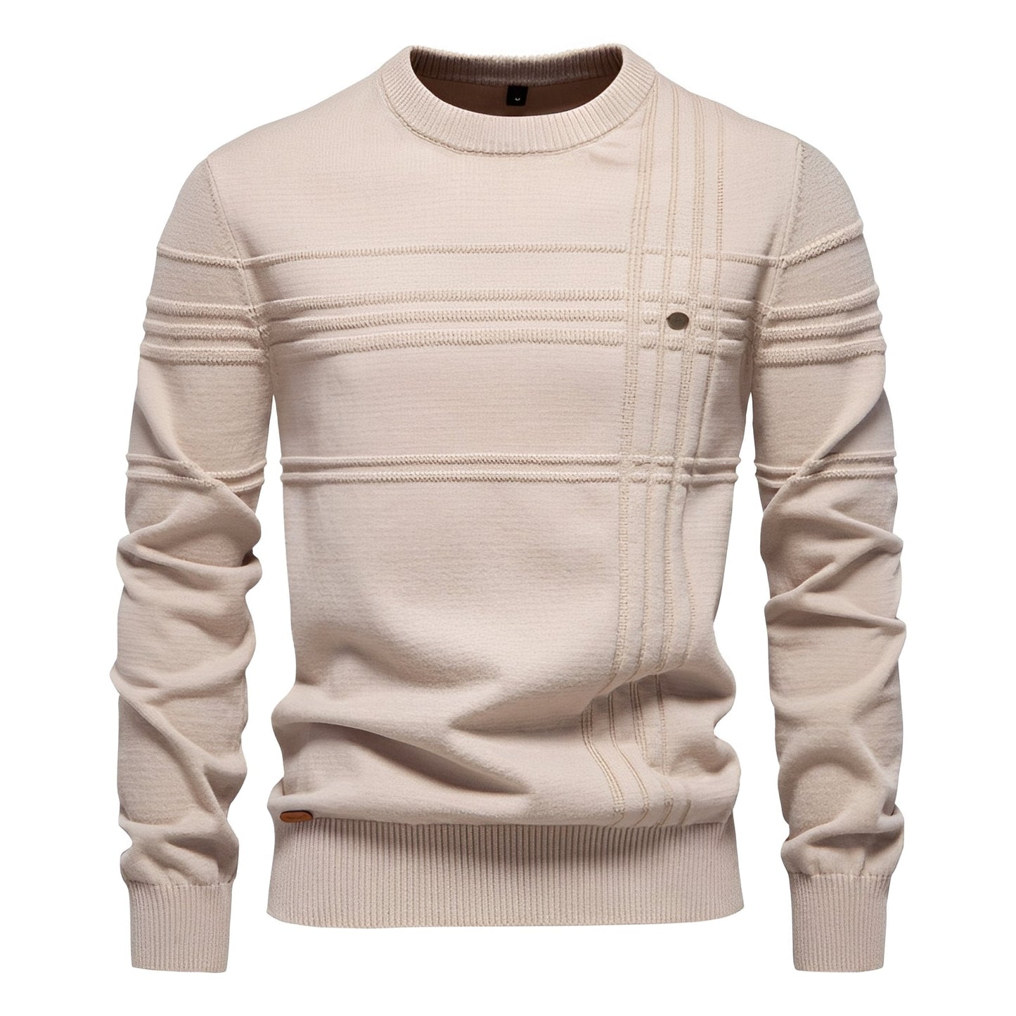 Marcel - Elegant men's sweater with pattern