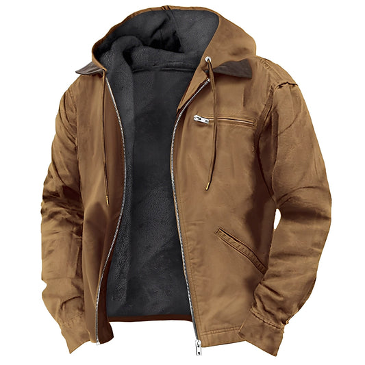 Wallace - Modische Herren-Kapuzenjacke mit Taschen