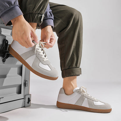 Gino - Klassische Herrensneaker mit weicher, dicker Sohle