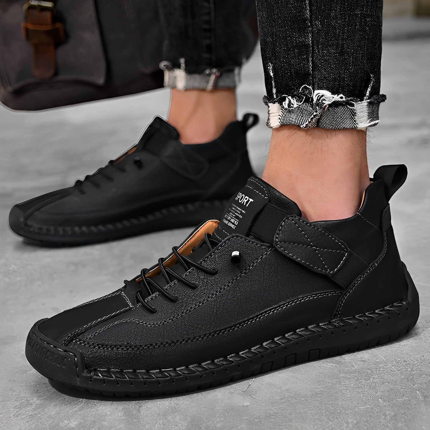 Ronald - Moderne, leichte Herrensneaker mit Support