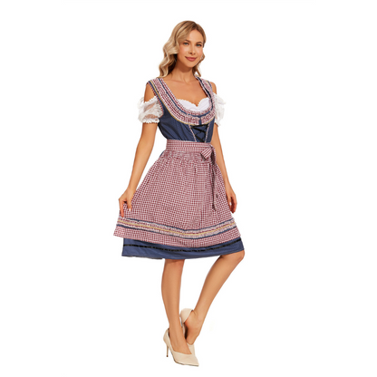 Chanelle - Schulterfreies Oktoberfest Dirndl-Kleid für Damen