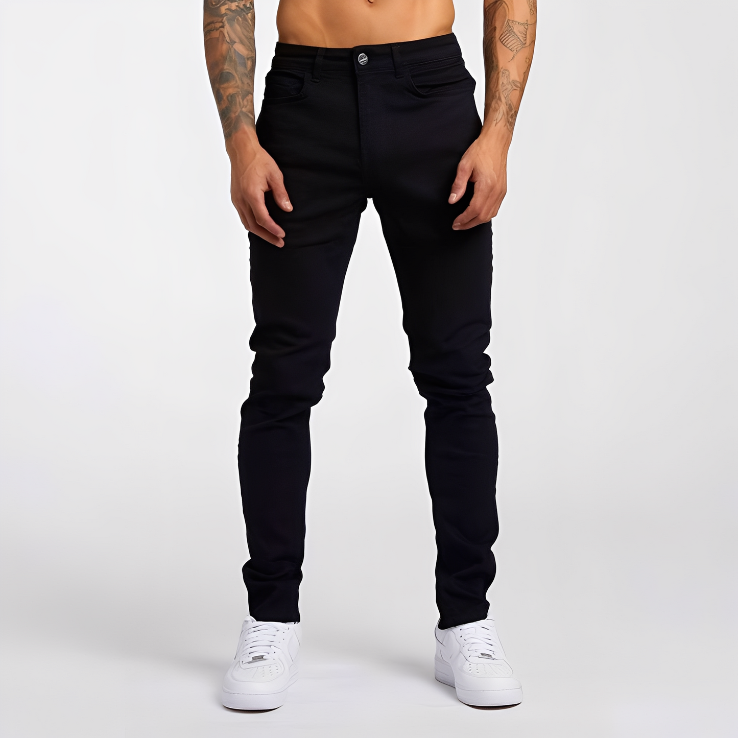 Radovan - Bequeme schmale Stretch-Jeans für Herren