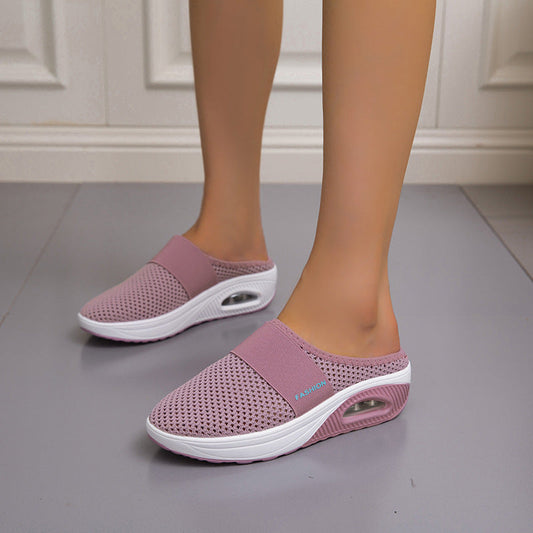 Wendi - Orthopädische Slipper-Keilsandalen für Damen