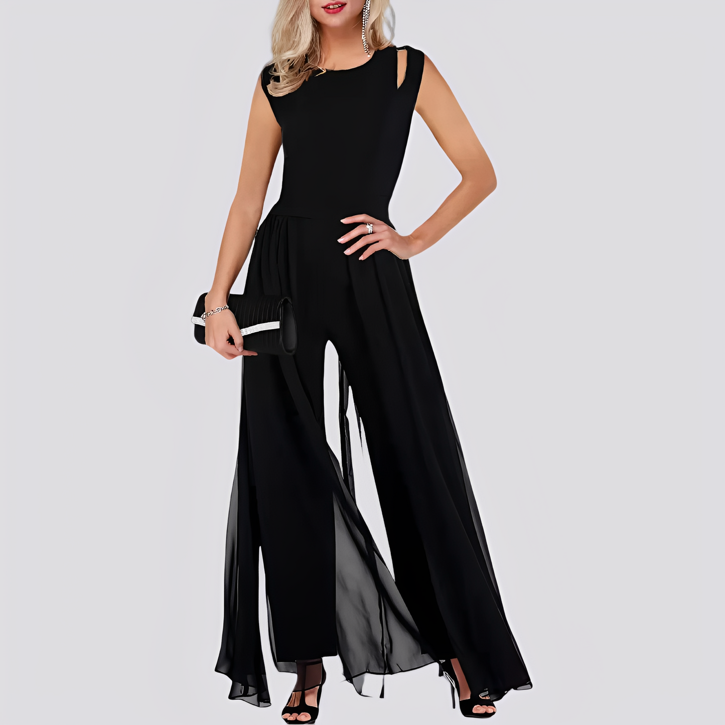 Sienna - Eleganter ärmelloser Damen-Overall