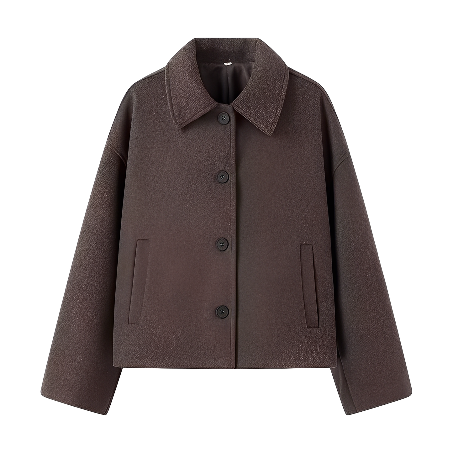 Evaline - Damenjacke mit Knöpfen und lockerem Schnitt