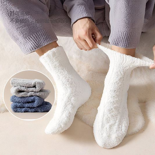 Neely - Allround Samt-Fleece-Socken für Wärme