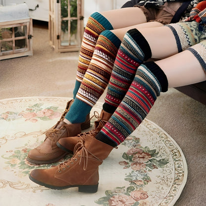 Suzanna - Stilvolle, warme, dicke Baumwollsocken für Damen