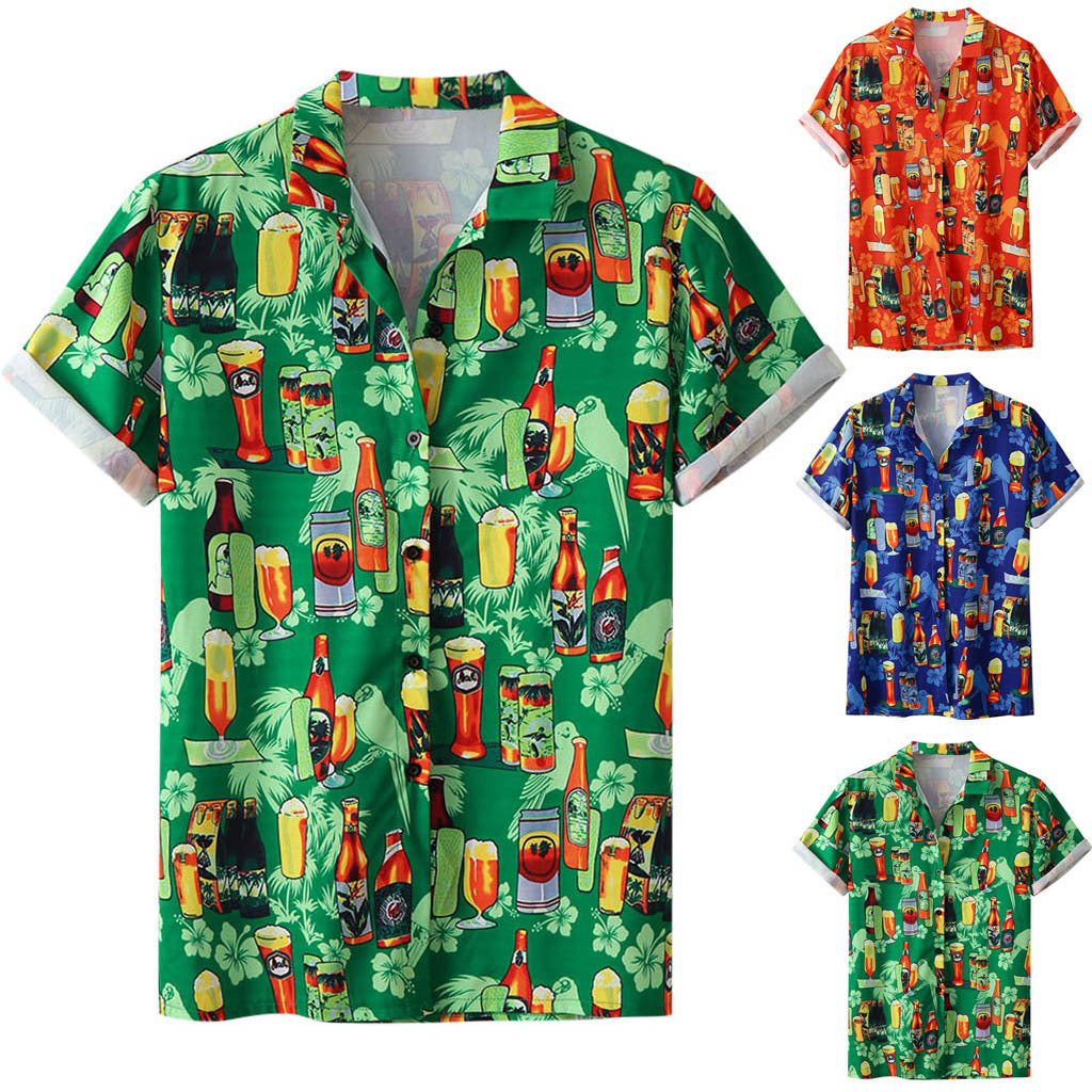 Leonardo - Oktoberfest-Shirt für Herren mit Muster