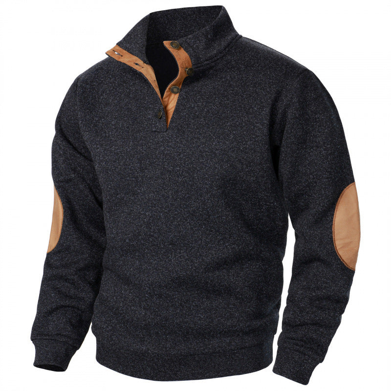 Oliver - Modischer Jacquard-Pullover mit Strickdetails für Herren
