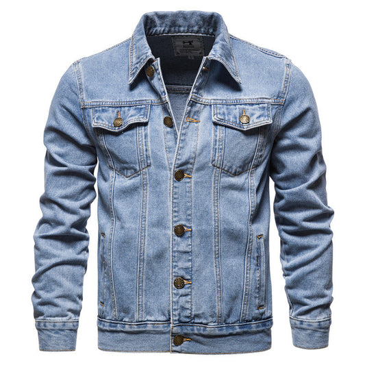 Jameson - Klassische Herren-Jeans-Truckerjacke