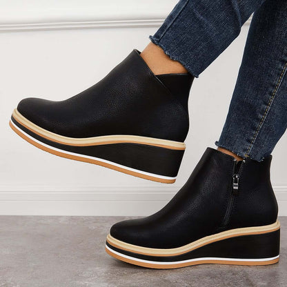 Danielle – Stylische Plateaustiefel