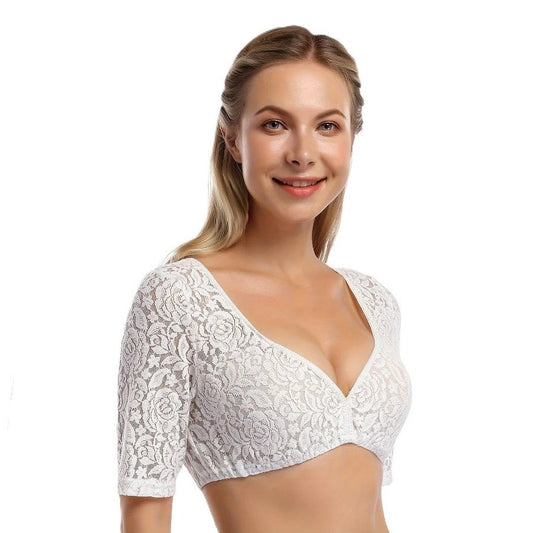 Shania - Elegante Oktoberfest-Dirndlbluse für Frauen