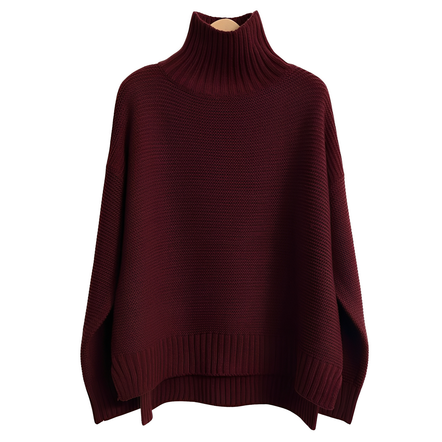 Sally - Stilvoller Damen-Rollkragenpullover aus Wolle