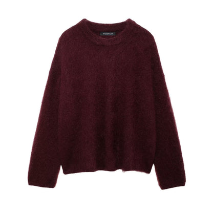 Valorie - Bequemer Mohairmix-Pullover für Frauen