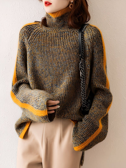 Suzanna - Zeitgemäßer, gemütlicher Damenstrickpullover