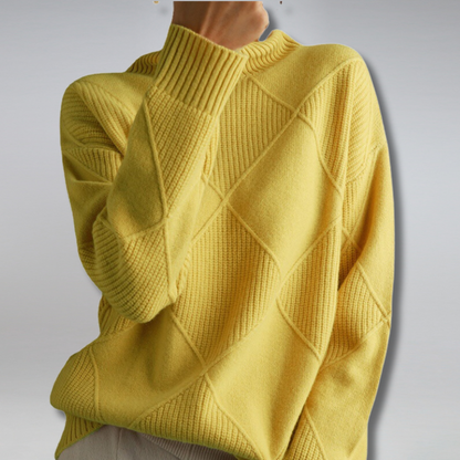 Camille – Damen-Kaschmir-Rollkragenpullover