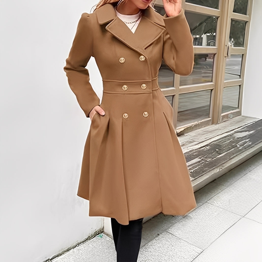 Audrey - Maßgeschneiderter Damen-Trenchcoat