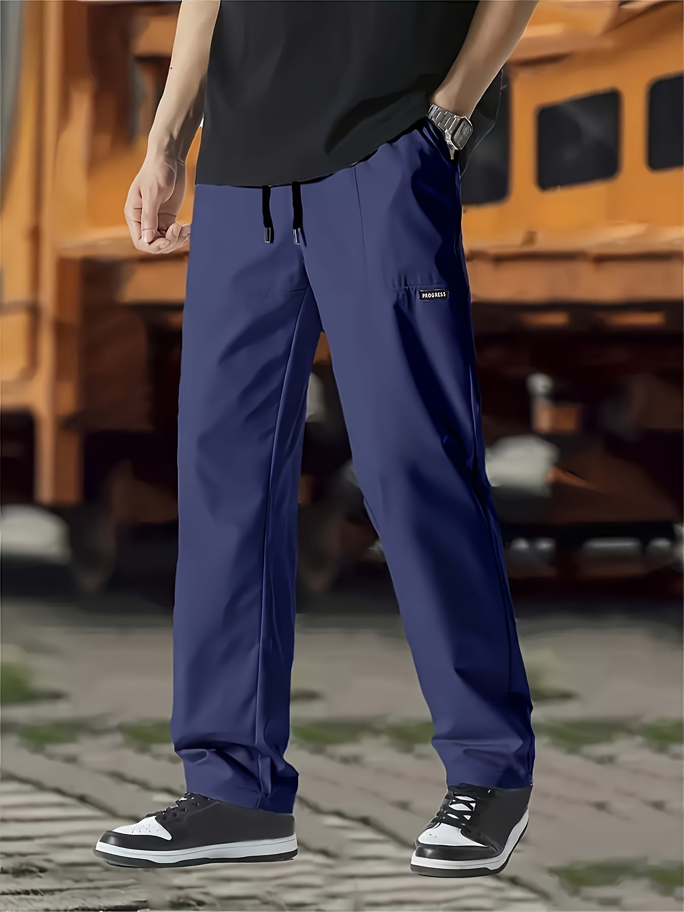 Esmund - Bequeme Herrenhose mit Zugband