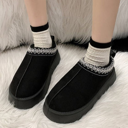 Audrey – Winterstiefel Mode Stil Plateau