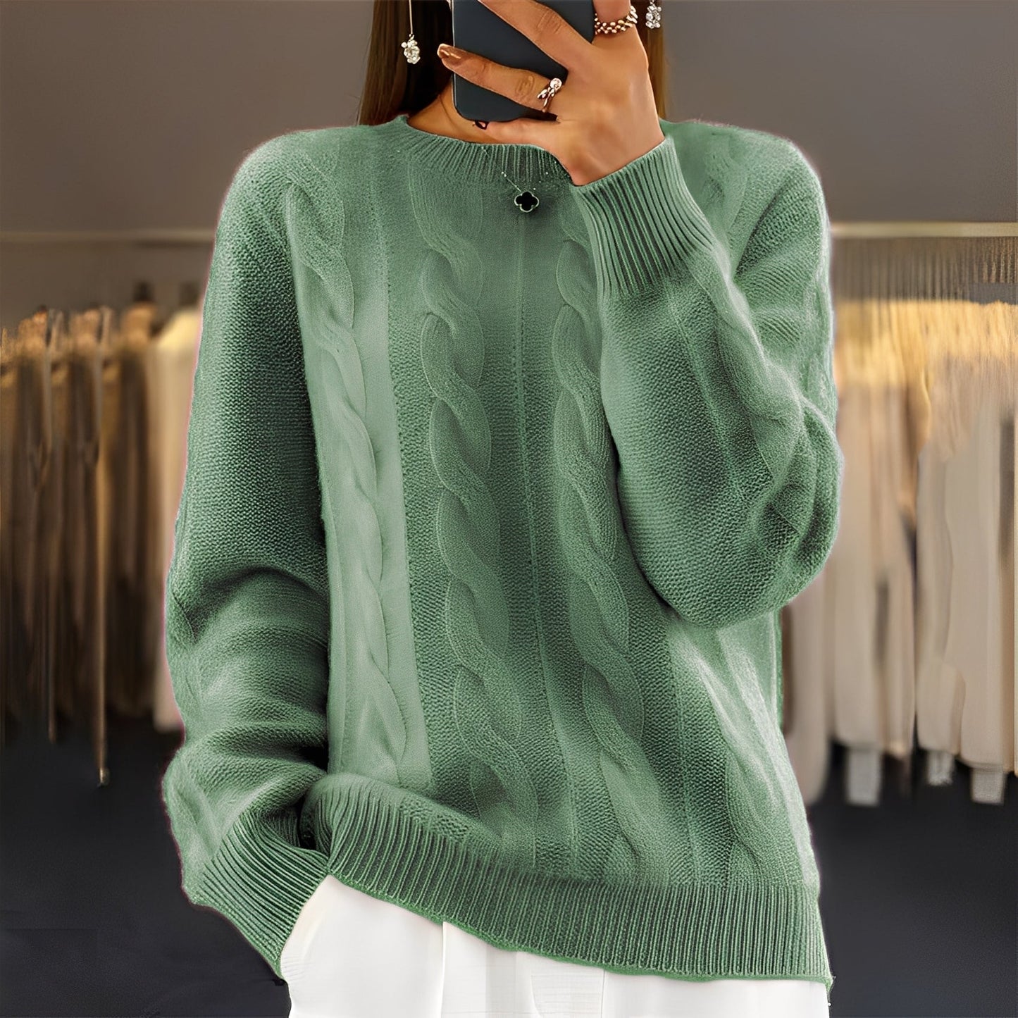 Leanne - Edler Damenpullover für alle Zeiten