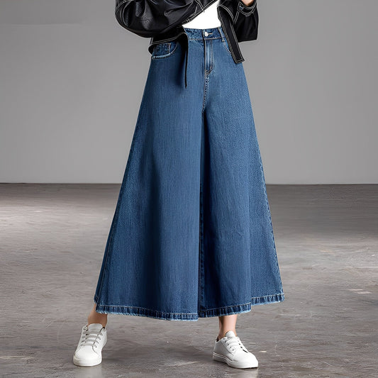 Jasmine - Moderne Damen-Jeans mit weitem Bein