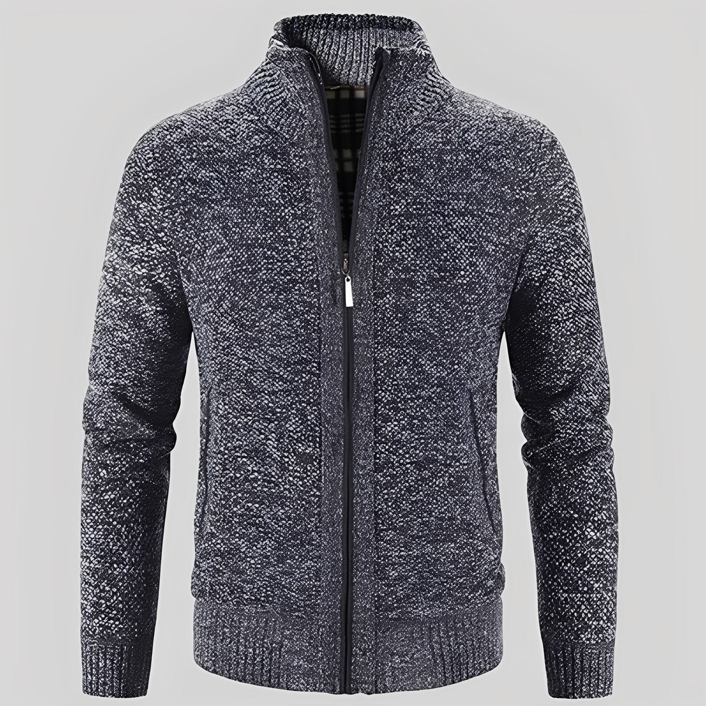 Kelvin - Einfache Herrenjacke mit Reißverschluss