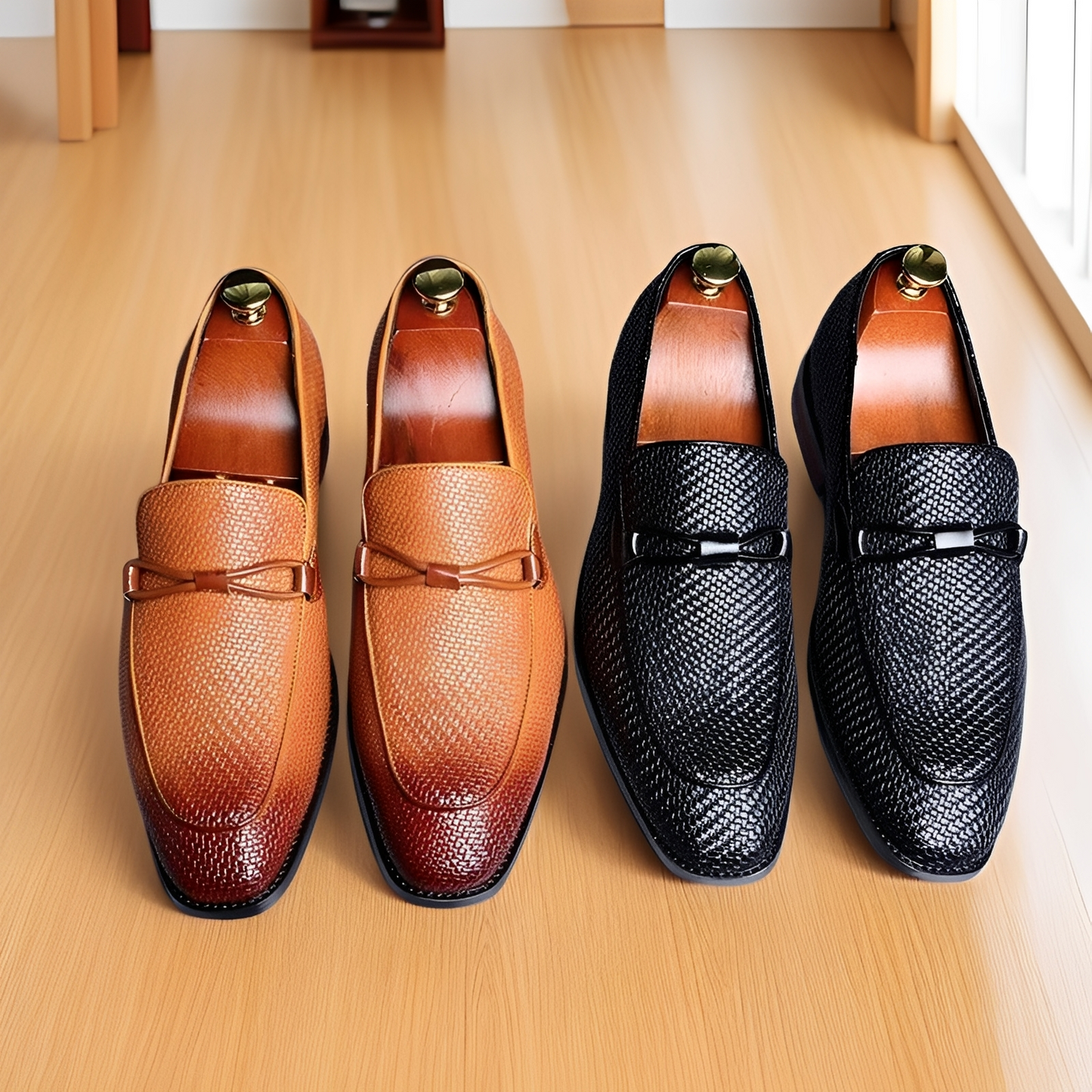 Phillip - Stilvolle Business-Oxford-Slipper für Herren