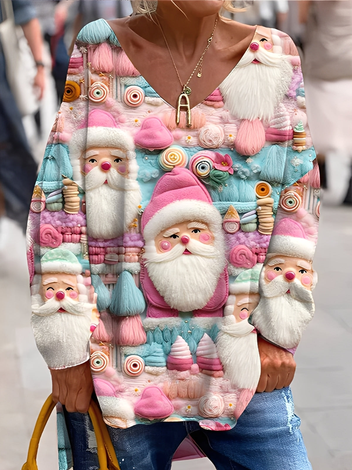 Esme - Damenfleece mit langen Ärmeln