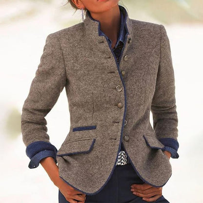 Clémence – Elegante unifarbene Damenjacke